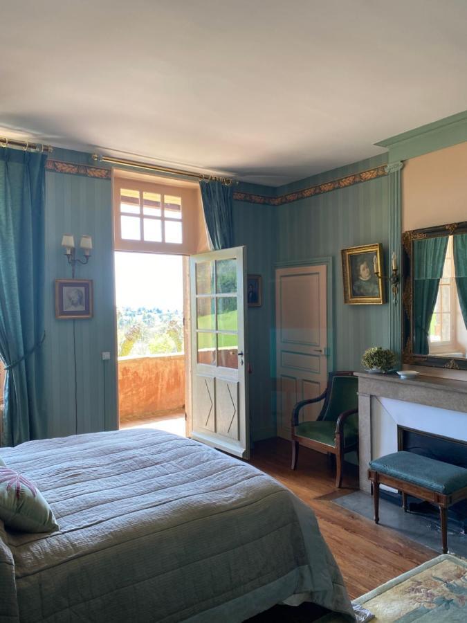 Clos De Mont July, Chambres Avec Vue Et Terrasse Dans Demeure Historique Ceyzeriat Exterior photo